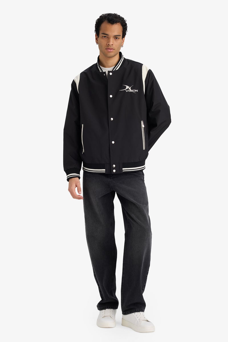 DeFacto Black Man Waterproof Oversize Jacket Casual - Image 2